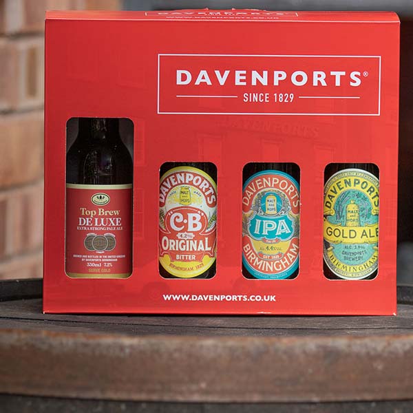Davenports 4 bottle Beer Pack