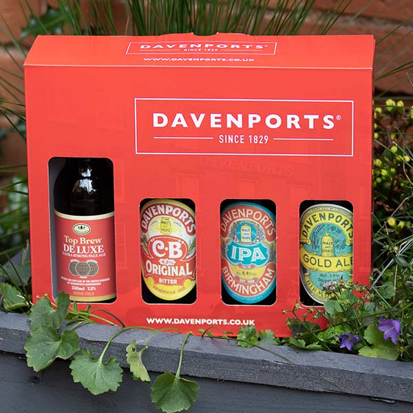 Davenports 4 bottle Beer Pack